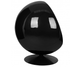 Fotel BALL BLACK czerwony