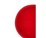 Fotel BALL BLACK czerwony