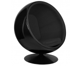 Fotel BALL BLACK czarny