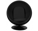 Fotel BALL BLACK czarny