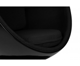 Fotel BALL BLACK czarny
