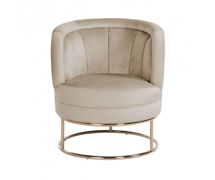 RICHMOND fotel FELICIA KHAKI VELVET