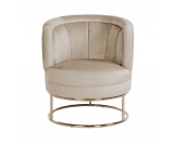 RICHMOND fotel FELICIA KHAKI VELVET