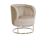 RICHMOND fotel FELICIA KHAKI VELVET