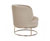 RICHMOND fotel FELICIA KHAKI VELVET