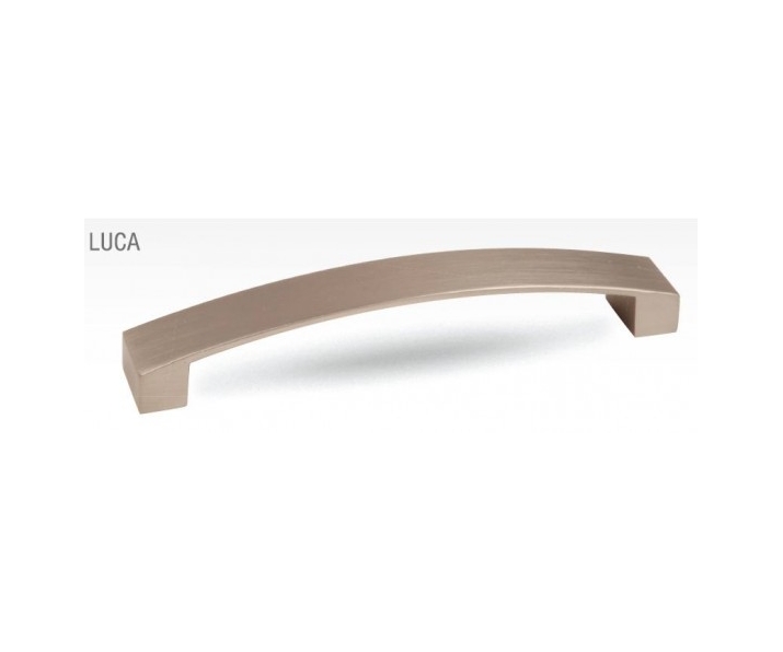 Uchwyt Luca 160 imitacja stali nierdzewnej + wkręty