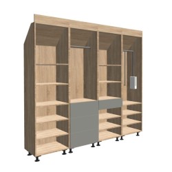 Szafy pod skos (z obniżonym tyłem)