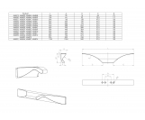 Uchwyt Tende 296 mm czarny matowy