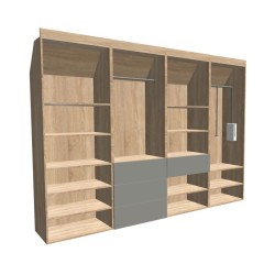 Szafy pod skos (z obniżonym tyłem)