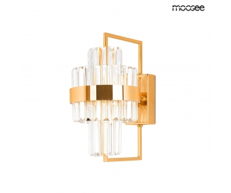 MOOSEE lampa ścienna IMPERO złota