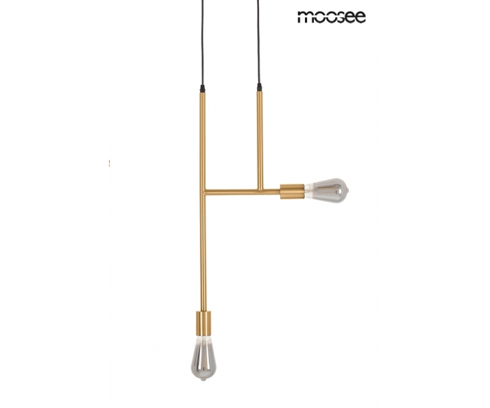 MOOSEE lampa wisząca RIVA 2 złota