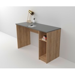 Biurko proste prawe z szafkami DS i pod komputer