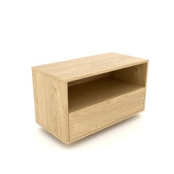 Komoda 1500 SIMPLE z szufladą i półką otwartą
