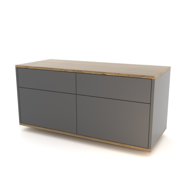 Komoda 1506 SIMPLE 4 szuflady 2x 1m1d 