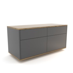 Komoda 1506 SIMPLE 4 szuflady 2x 1m1d 