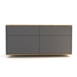 Komoda 1506 SIMPLE 4 szuflady 2x 1m1d 