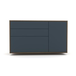Komoda 1507 SIMPLE prawa 3 szuflady i drzwi pr