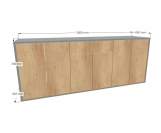 Komoda 1568 z1518a8 SIMPLE Duza 6 drzwi 2 szuflady