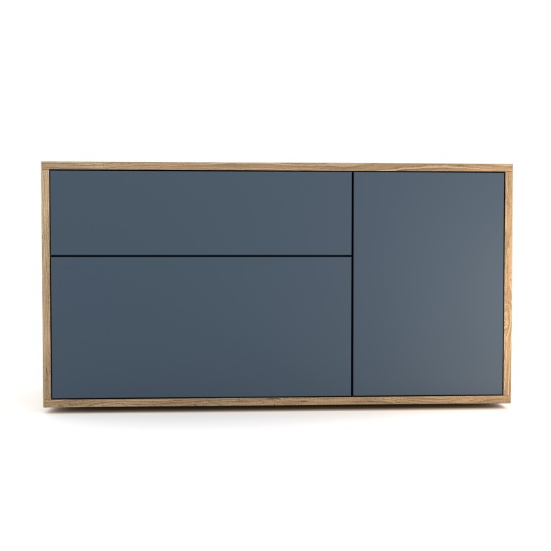 Komoda 1514 SIMPLE prawa 2 szuflady i drzwi pr