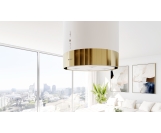 Okap Globalo Cylindro Isola 39.7 Light Gold Ring