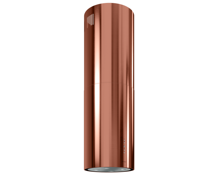 Okap Globalo Cylindro Isola 39.7 Copper