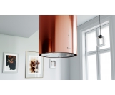 Okap Globalo Cylindro Isola 39.7 Copper