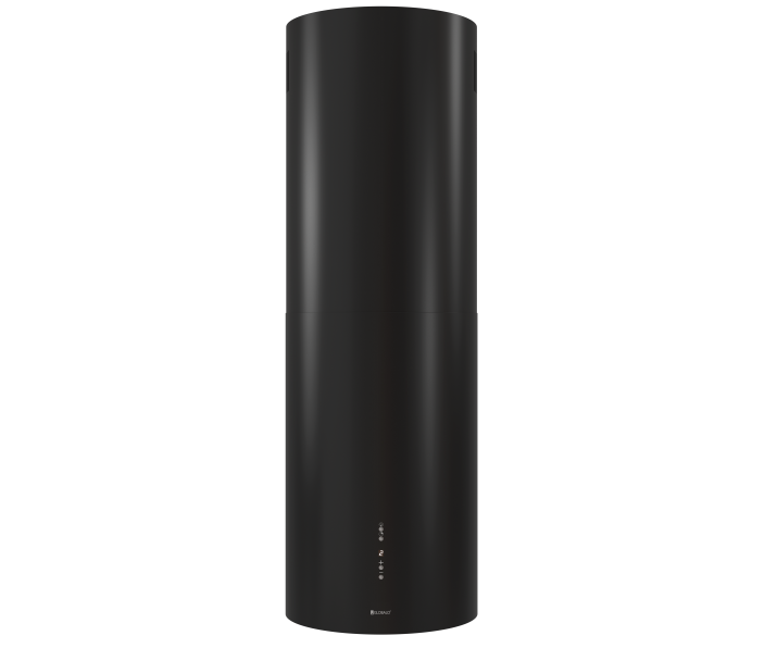 Okap Globalo Cylindro Isola 39.7 Black
