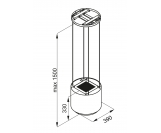 Okap Globalo Arenoflow 39.4 Inox