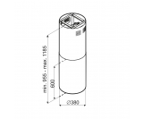 Okap Lanilia Newelio Isola 39.1 Inox
