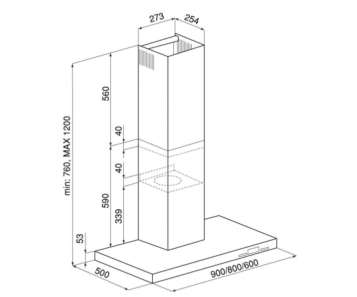 Okap Globalo Nomina 80.4 Sensor