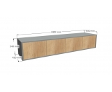 Komoda SIMPLE 1595_RTV_PW3d_mix