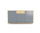 Komoda 1564 z1518a4 SIMPLE Duza 3 drzwi 1 szuflada