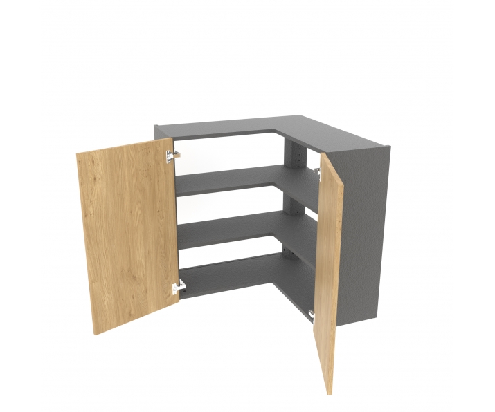 Narożna 90° fronty niezależne