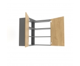 Narożna 90° fronty niezależne