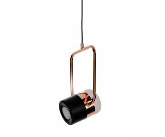 Lampa wisząca BLINK 1 czarna - LED, metal