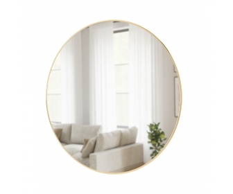 UMBRA lustro ścienne HUBBA 86 cm złote