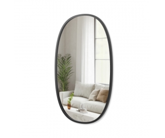 UMBRA lustro wiszące HUB 61 x 91 cm czarne
