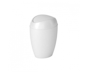 UMBRA kosz TWIRLA  - metallic white