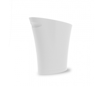 UMBRA kosz na śmieci SKINNY - metallic white