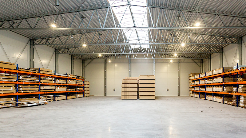 Furniture Custom Design packed kitchen units in UK warehouse