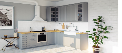 Kuchnia w jasnych kolorach