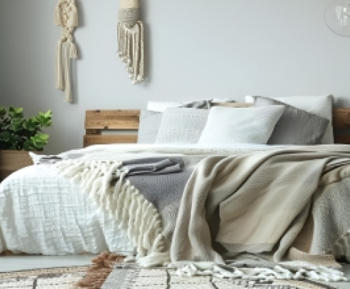 Sypialnia w stylu boho. Jakie meble i dodatki pasują do wnętrza boho?