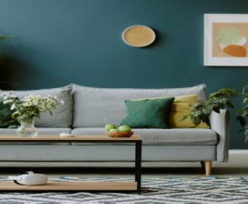 Wyjątkowe wnętrze w stylu biophilic design