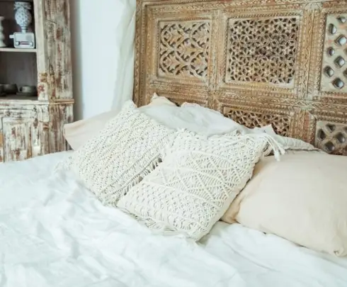 Sypialnia w stylu old money