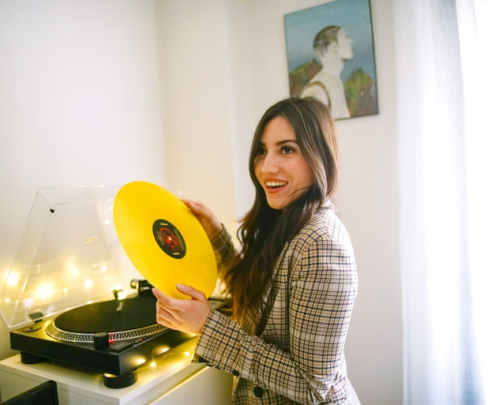 Szafka pod gramofon do salonu
